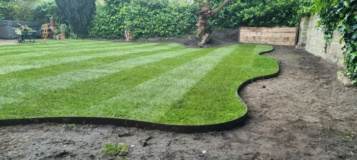 New lawn installation in Norfolk